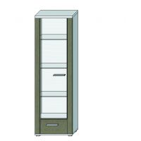 MEBLOMIX - Navaro Regał szyba 09