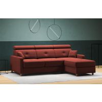 MP NIDZICA - LEO Narożnik 2F L+SZS P | Z funkcją spania i pojemnikiem