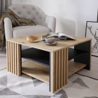 Forte - CARDIGAN Stolik CFTT5150-M624 | Czarny/ Dąb Artisan