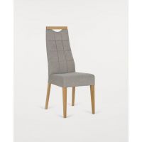 PAGED - ARCO Krzesło | Dąb naturalny 100 | Tkanina Matt Velvet 99 | 6 sztuk | DOSTĘPNE OD RĘKI