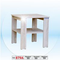 Art. Decoration - 879A Ława z wstawką aluminiową