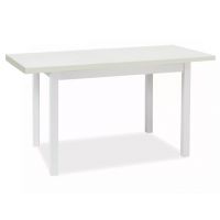 SIGNAL - ADAM Stoł rozkładany 120-160x68 cm | Biały mat | z PL