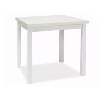 SIGNAL - ADAM Stoł 80x80cm | Biały mat | z PL