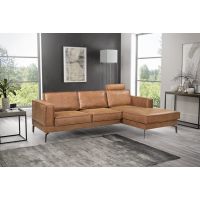 AEK - ROMA NAROŻNIK BEZ FUNKCJI SPANIA ( sofa 2- os z podłokietnikiem + longchair )