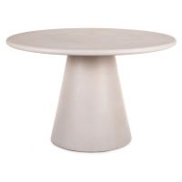 SIGNAL - AURORA Stoł fi 120cm | Ecru