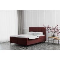 SOFIA MEBLE - ADEL Łóżko kontynentalne 180x200 z pojemnikiem