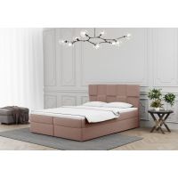 SOFIA MEBLE - ALMA Łóżko kontynentalne 160x200 z pojemnikiem