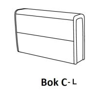 Bydgoskie Meble - MONACO BOK C (gładki ) L | Lewy