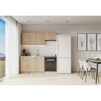 HALMAR - CORONA 180 Kuchnia Zestaw | dąb cremona | z EU