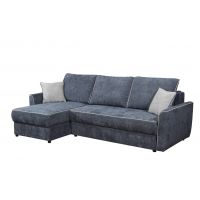 MEBLE BEST - CORTEZ Narożnik z funkcją spania i pojemnikiem na pościel