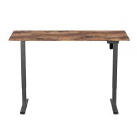 EKO-LIGHT - CONTROL SERIES 120 Biurko Gamingowe LV0667 | Wysokość Regulowana | Czarne | Drewno Rustykalne