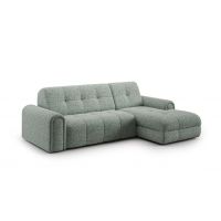 Sweet Sit - CLOUD Narożnik 2(140)VLe-1D70(5)SP | Z funkcją spania elektrycznie wysuwaną i pojemnikiem na pościel