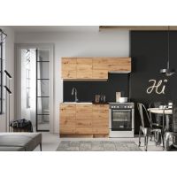 Stolkar - MELA Zestaw 1,2/1,8 | Dąb artisan | Z blatem