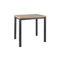 SIGNAL - DAMAR Stół 80x60 | Dąb Artisan | Czarny mat