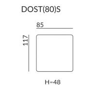 GALA COLLEZIONE - ARIA Dostawka z pojemnikiem DOST(480)S