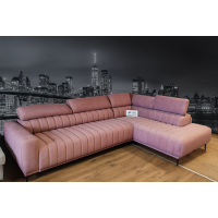 WERSAL - GANDI 160 Narożnik z funkcją spania i pojemnikiem | Włoski stelaż | DOSTĘPNY OD RĘKI