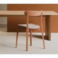 PAGED - ICHO Krzesło A-4420 | Tapicerowane siedzisko | Buk | Kont.