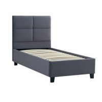 FURNITEX - LT2-FX Łóżko 90x200 | Szary | DOSTĘPNY OD RĘKI