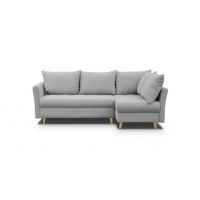 Mars Meble - NIKO LIGHT GREY Narożnik z funkcją i 2x pojemnikiem PROMOCJA