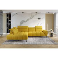 WERSAL - MONTANA L Narożnik elektrycznie wysuwane siedzisko