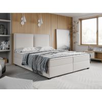 STOLLECH - SANTI Pocket Łóżko kontynentalne z pojemnikiem ( sprężyny kieszeniowe 7-strefowe) | 140/200