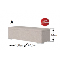 MEBLE BEST - Skrzynia A | Pufa tapicerowana