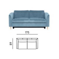 Meblomak - FANO Sofa 2,5P | Z pojemnikiem