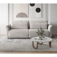 Mars Meble - SAMIR CREME Kanapa z funkcją spania i pojemnikiem PROMOCJA