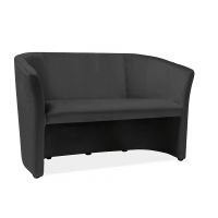 SIGNAL - TM-2 Velvet Sofa | Tkanina | Czarny Bluvel 19