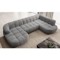 WERSAL - VELPA XL Narożnik z elektrycznie wysuwanym siedziskiem