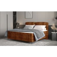 WERSAL - WAVE Łóżko Kontynentalne Elektrycznie Sterowane 140x200 | Materac Pocket | Materac Pocket | Top zintegrowany