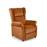 HALMAR - AGUSTIN 2 Fotel rozkładany | cynamonowy