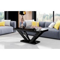 HUBERTUS - VIVA 2 Mini Ława | Czarny połysk