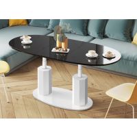 HUBERTUS - BARLETTA Ławostół | Czarny mat | Biały połysk | Biały połysk