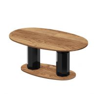 HUBERTUS - BARLETTA Ławostół | Dąb pradawny | Czarny połysk | Dąb pradawny