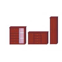 MEBLOMIX - CORSICO ZESTAW | Komoda | barek | regał | DOSTĘPNE OD RĘKI