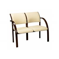 UNIMEBEL - KRZESŁO 2- osobowe D-2 Drewno Buk