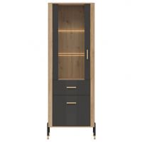 LIVEO - DANTE DT13 WITRYNA L/P | ANTRACYT MAT