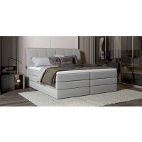 WERSAL - DILMA Łóżko Kontynentalne 180x200 z pojemnikiem | Materac Bonnel | Materac Pocket