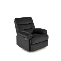 HALMAR - DRAGER Fotel rozkładany | czarny | DOSTĘPNY OD RĘKI