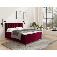 STOLLECH - ELITE I Bonnell Łóżko kontynentalne z pojemnikiem ( sprężyny bonell ) | 140/200