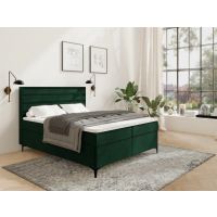 STOLLECH - ELITE II Pocket Łóżko kontynentalne z pojemnikiem ( sprężyny kieszeniowe 7- strefowe) | 140/200