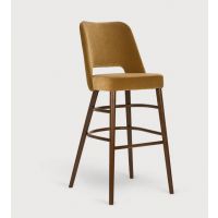 PAGED - SHELL Krzesło Barowe H-0042 | Buk | Kont.