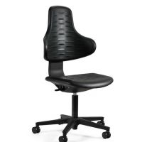 UNIQUE MEBLE - LORA Fotel obrotowy LD21 | Czarny | Steraż Czarny