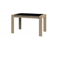 PAGED - WYPRZEDAŻ LAGO Stół | Szklany blat | Dąb naturalny | DOSTĘPNE OD RĘKI