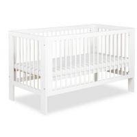 KLUPŚ - OLIVIA Łóżeczko dziecięce 140×70 Biel