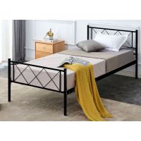 FURNITEX - MBD9216 Łóżko 90 | Czarne