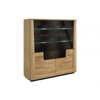 MEBIN - Maganda Witryna niska z oświetleniem