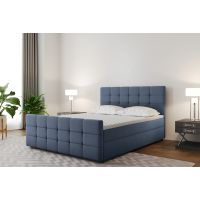 SOFIA MEBLE - MARIN Łóżko kontynentalne 140x200 z pojemnikiem