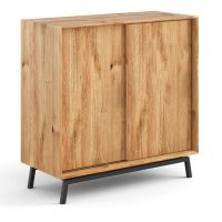 KATMANDU MEBLE - MODERN LOFT Komoda z barkiem | Dąb | PLMOL01D